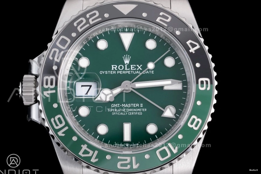 Durable 884 V3 126729 Edition Green VTNR II SS DD Bracelet GMT-Master Sprite 1:1 Oyster VSF 904L On Dial Best 0708